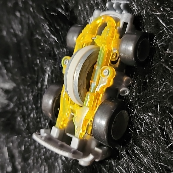 Monster Truck and Race Car Toy Set - Blue, Yellow, Gray. VINTAGE. - Picture 6 of 16